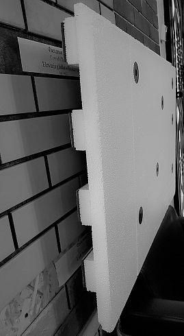Прямая Термопанель "ТЕХНОБЛОК-КРЫМ" с бетонной плиткой Zikkurat, М-500 цвет КИРПИЧНЫЙ Берг 1-09-11